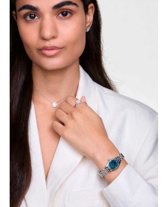 Купить Наручные часы Daniel Wellington Ophelia Mini 22x25,5 Beans Link Arctic S  в E-mobi