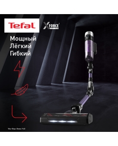Купить Пылесос Tefal X-Force Flex 9.60 Allergy TY2039WO фиолетовый, черный в E-mobi