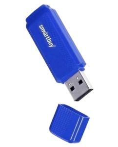 Купить Флешка SmartBuy Dock 16ГБ Blue (SB16GBDK-B)  в E-mobi