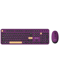 Купить Клавиатура и мышь AULA AC306 Purle-Black в E-mobi