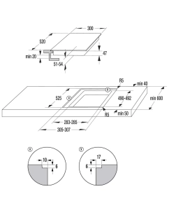 Купить Встраиваемая варочная панель электрическая Gorenje ECT322ORAW белый  в E-mobi