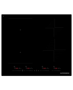 Купить Встраиваемая варочная панель индукционная KUPPERSBERG ICI 616 черный  в E-mobi