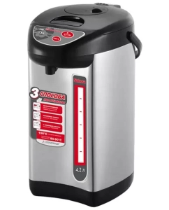 Купить Термопот SAKURA SA-335BS 4.2 л серебристый, черный в E-mobi