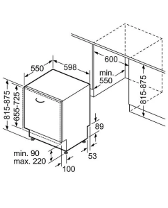 Купить Посудомоечная машина Bosch SMV4HMX25Q  в E-mobi