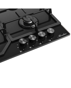 Купить Встраиваемая варочная панель газовая Monsher MGG 63 черный  в E-mobi
