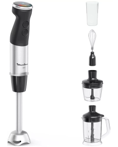 Купить Погружной блендер Moulinex Quickchef+ DD67L810 черный/серый  в E-mobi