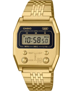 Купить Японские наручные часы Casio Vintage A1100G-5EF-ucenka с хронографом в E-mobi