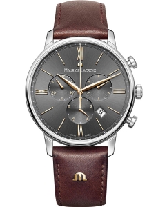 Купить Швейцарские наручные часы Maurice Lacroix EL1098-SS001-311-1 с хронографом в E-mobi