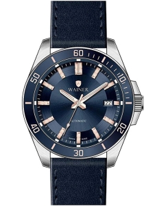 Купить Швейцарские механические наручные часы Wainer WA.25530-B в E-mobi