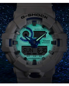 Купить Японские наручные часы Casio G-SHOCK GA-700HDS-7A с хронографом  в E-mobi