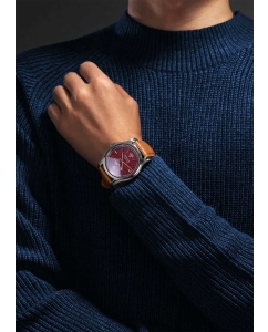 Купить Швейцарские механические титановые наручные часы Cuervo y Sobrinos 2810B.1SWBY  в E-mobi