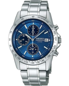 Купить Японские наручные часы Seiko SBTQ071 с хронографом в E-mobi