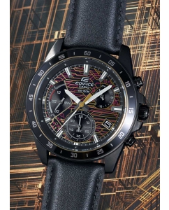 Купить Японские наручные часы Casio Edifice EFV-540CL-1A с хронографом  в E-mobi