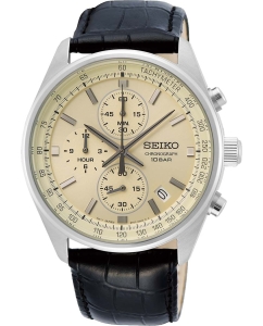 Купить Японские наручные часы Seiko SSB383 с хронографом в E-mobi