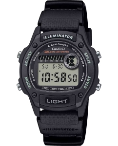 Купить Японские наручные часы Casio Collection W-220H-1A с хронографом в E-mobi
