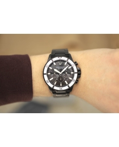 Купить Наручные часы Emporio Armani AR80050 с хронографом  в E-mobi