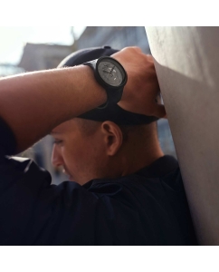 Купить Швейцарские керамические наручные часы Swatch SB03B100  в E-mobi