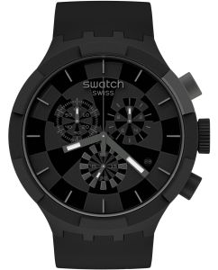 Купить Швейцарские наручные часы Swatch SB02B400 с хронографом в E-mobi