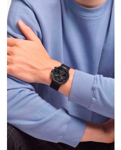 Купить Швейцарские наручные часы Swatch SB02B400 с хронографом  в E-mobi