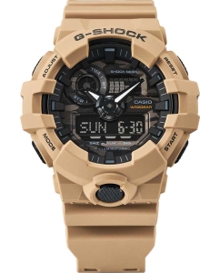 Купить Японские наручные часы Casio G-SHOCK GA-700CA-5AER с хронографом  в E-mobi