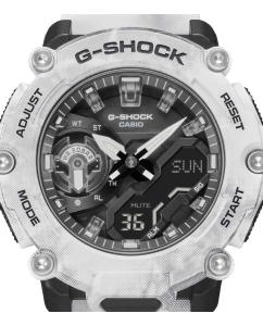 Купить Японские наручные часы Casio G-SHOCK GA-2200GC-7AER с хронографом  в E-mobi