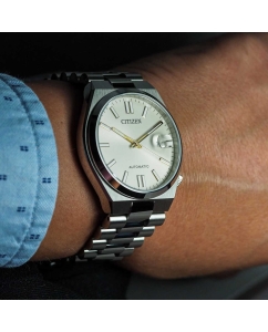 Купить Японские механические наручные часы Citizen NJ0151-88W  в E-mobi