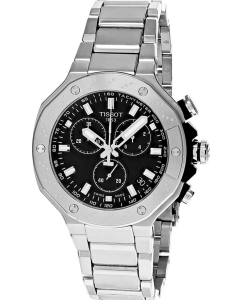 Купить Швейцарские наручные часы Tissot T141.417.11.051.01 с хронографом в E-mobi