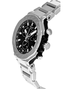 Купить Швейцарские наручные часы Tissot T141.417.11.051.01 с хронографом  в E-mobi