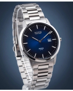 Купить Титановые наручные часы Boccia Titanium 3658-02  в E-mobi