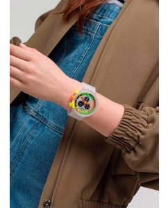 Купить Швейцарские наручные часы Swatch SB02K100 с хронографом  в E-mobi