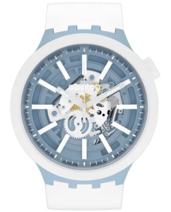 Купить Швейцарские керамические наручные часы Swatch SB03N103 в E-mobi