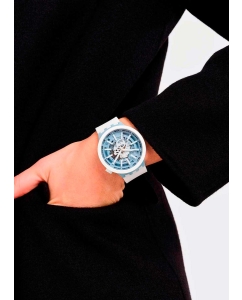Купить Швейцарские керамические наручные часы Swatch SB03N103  в E-mobi