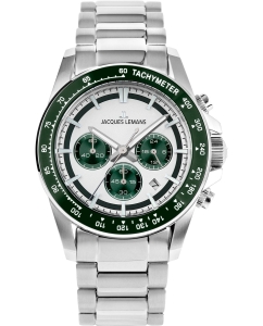Купить Наручные часы Jacques Lemans 1-2207E с хронографом в E-mobi