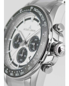 Купить Наручные часы Jacques Lemans 1-2207E с хронографом  в E-mobi
