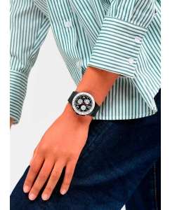 Купить Швейцарские наручные часы Swatch SUSB420 с хронографом  в E-mobi