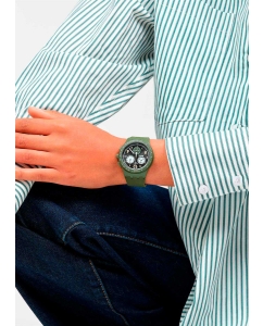 Купить Швейцарские наручные часы Swatch SUSG406 с хронографом  в E-mobi