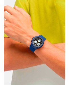 Купить Швейцарские наручные часы Swatch SUSN418 с хронографом  в E-mobi