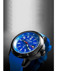 Купить Российские механические наручные часы ATTACHE MARINE-AUTO-BBLUE1  в E-mobi