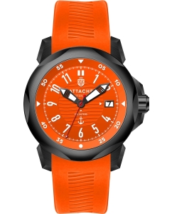 Купить Российские механические наручные часы ATTACHE MARINE-AUTO-BORANGE1 в E-mobi