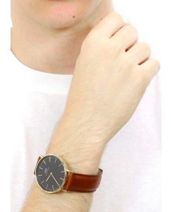 Купить Наручные часы Daniel Wellington Classic 40 St Mawes G Black  в E-mobi