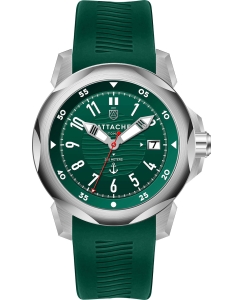 Купить Российские механические наручные часы ATTACHE MARINE-AUTO-SGREEN1 в E-mobi