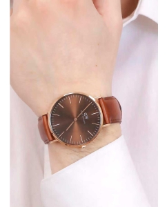 Купить Наручные часы Daniel Wellington Classic 40 St Mawes RG Amber  в E-mobi