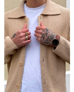 Купить Наручные часы Daniel Wellington Classic 40 St Mawes RG Amber  в E-mobi