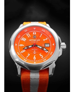 Купить Российские механические наручные часы ATTACHE MARINE-AUTO-SORANGE1  в E-mobi