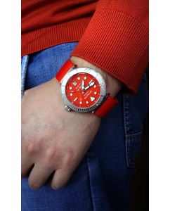 Купить Российские механические наручные часы ATTACHE DEEP-SEA-ORANGE  в E-mobi