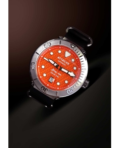 Купить Российские механические наручные часы ATTACHE DEEP-SEA-ORANGE  в E-mobi