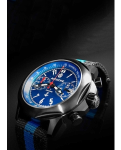 Купить Российские наручные часы ATTACHE MARINE-CHRONO-BBLUE2 с хронографом  в E-mobi