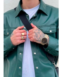 Купить Наручные часы Daniel Wellington Classic 40 Evergold G Onyx  в E-mobi