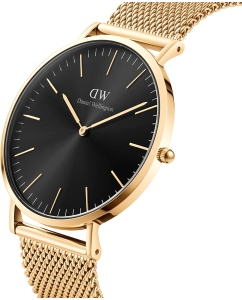 Купить Наручные часы Daniel Wellington Classic 40 Evergold G Onyx  в E-mobi