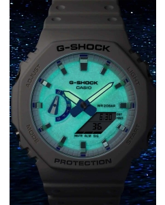Купить Японские наручные часы Casio G-SHOCK GA-2100HDS-7A1 с хронографом  в E-mobi